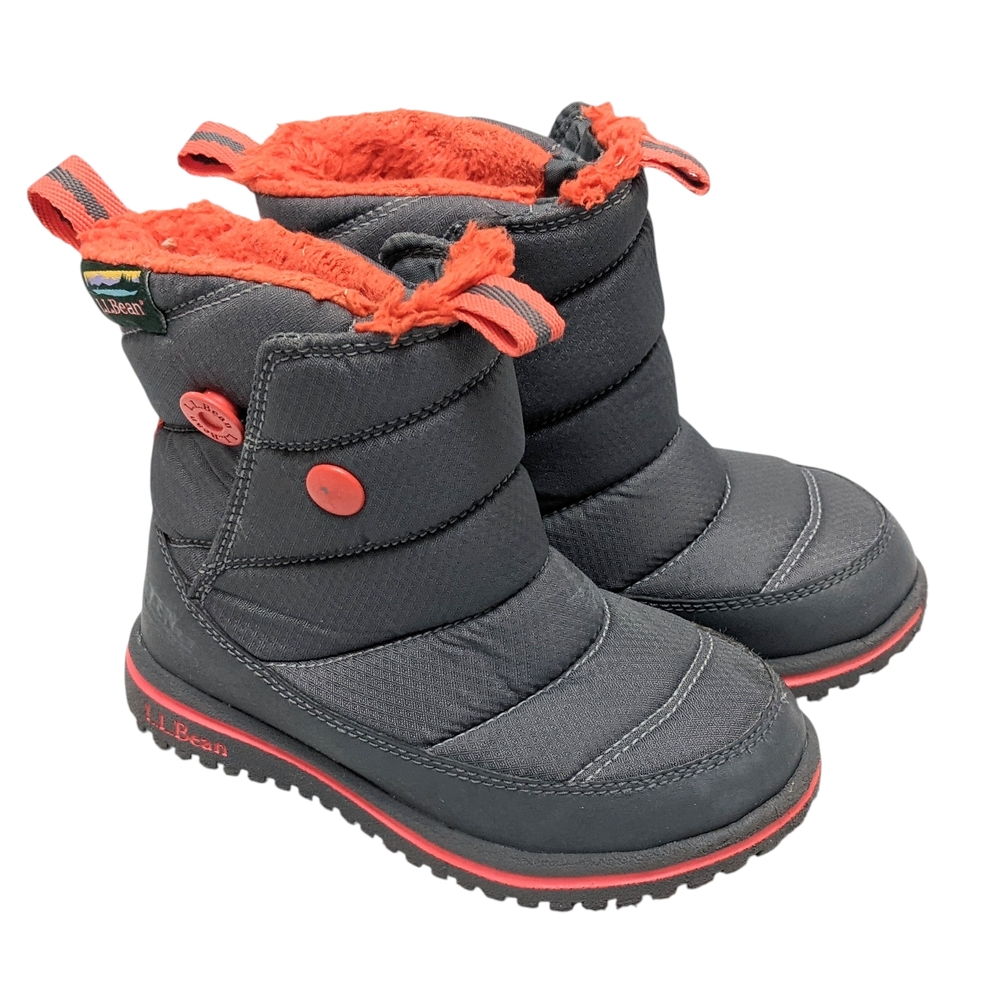 L.L. Bean Toddler Light Weight Insulated Snow Boots Size 9